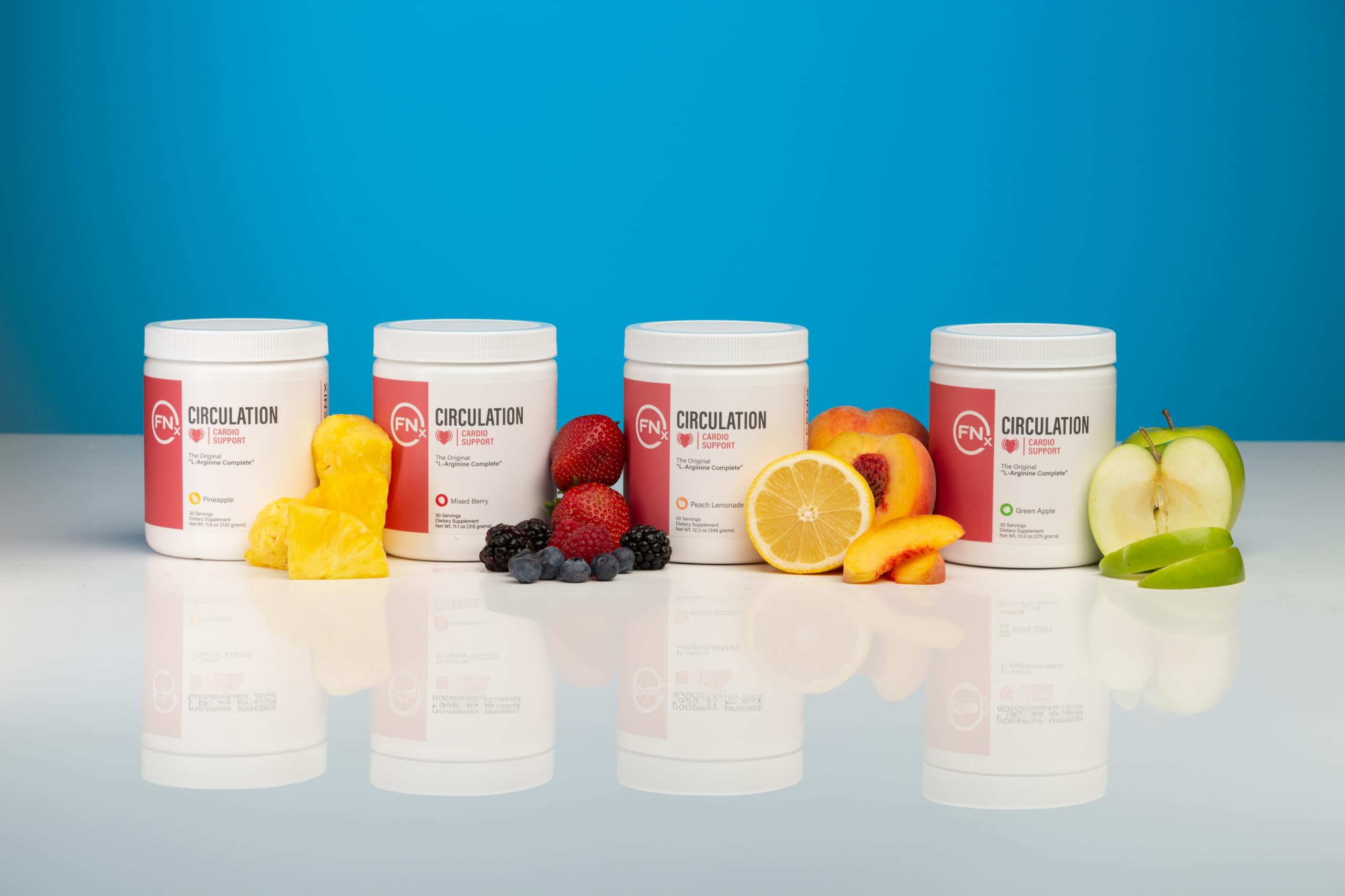 Fenix Nutrition L-Arginine Complete daily servings plan illustrates flexible dosing.
