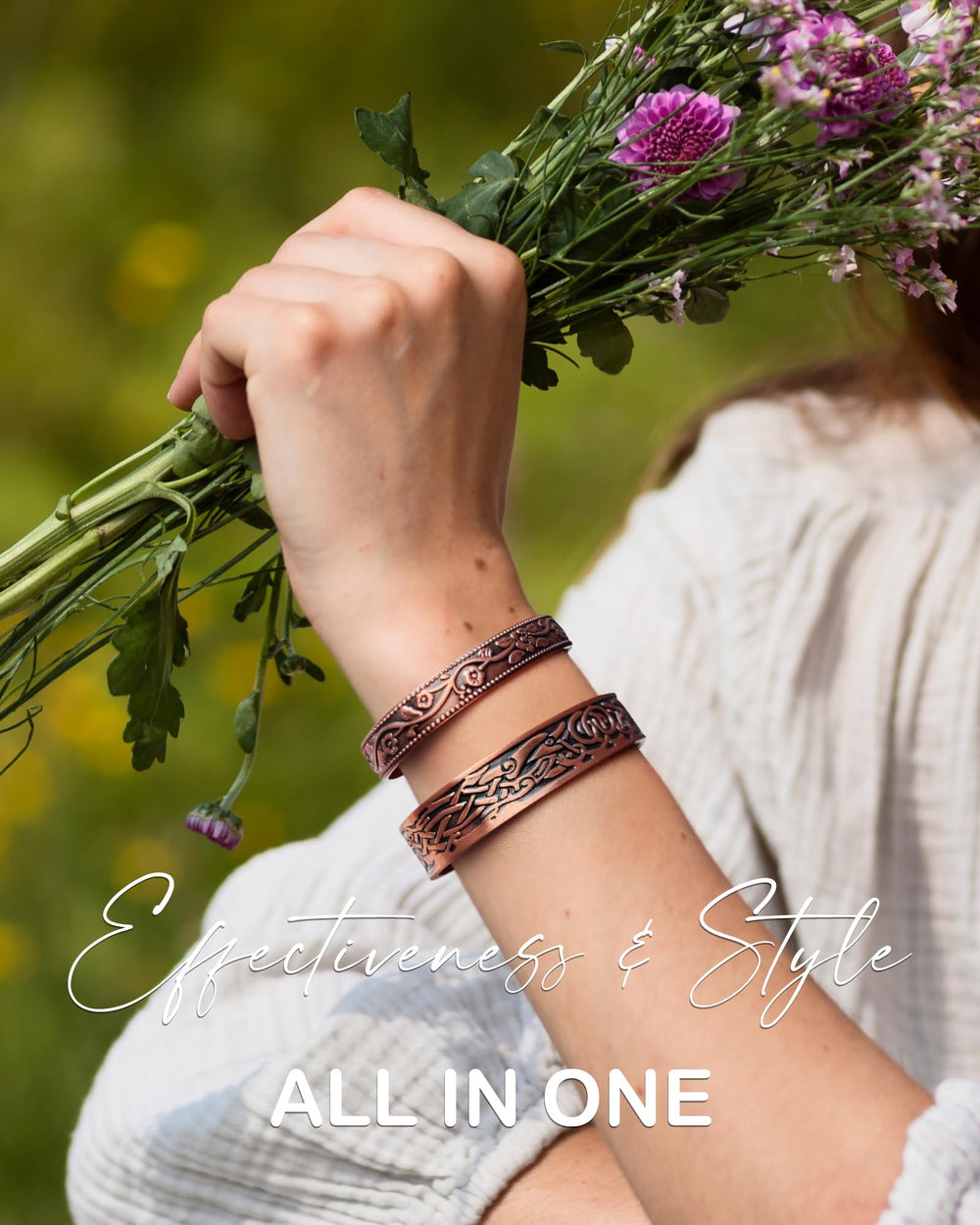 Feraco 11X magnetic copper bracelet in elegant gift box ready for gifting