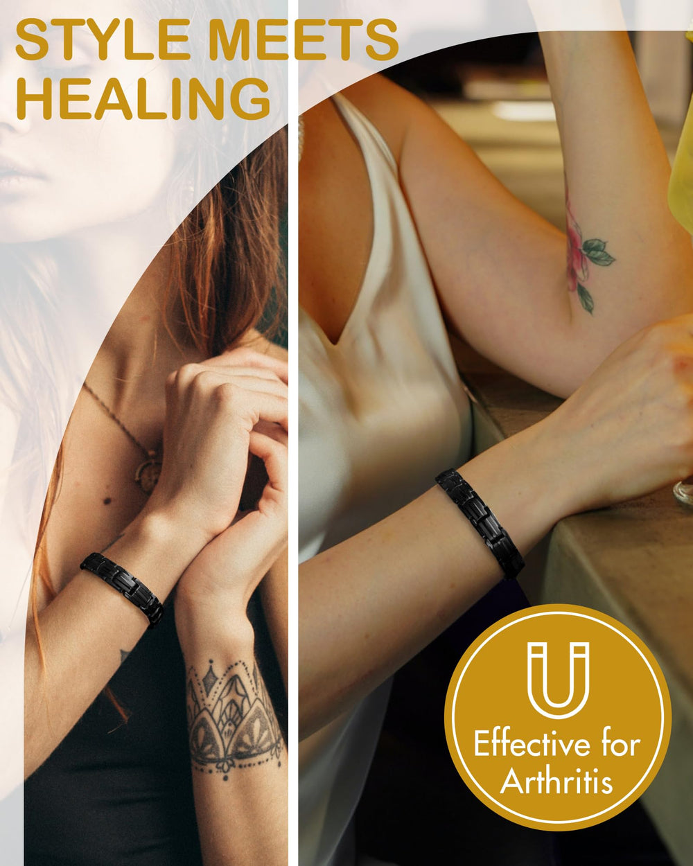 Feraco 2X Strength Magnetic Bracelet for Women packaged in an elegant gift box.