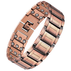 Feraco 3X Strength copper bracelet on wrist for daily wear