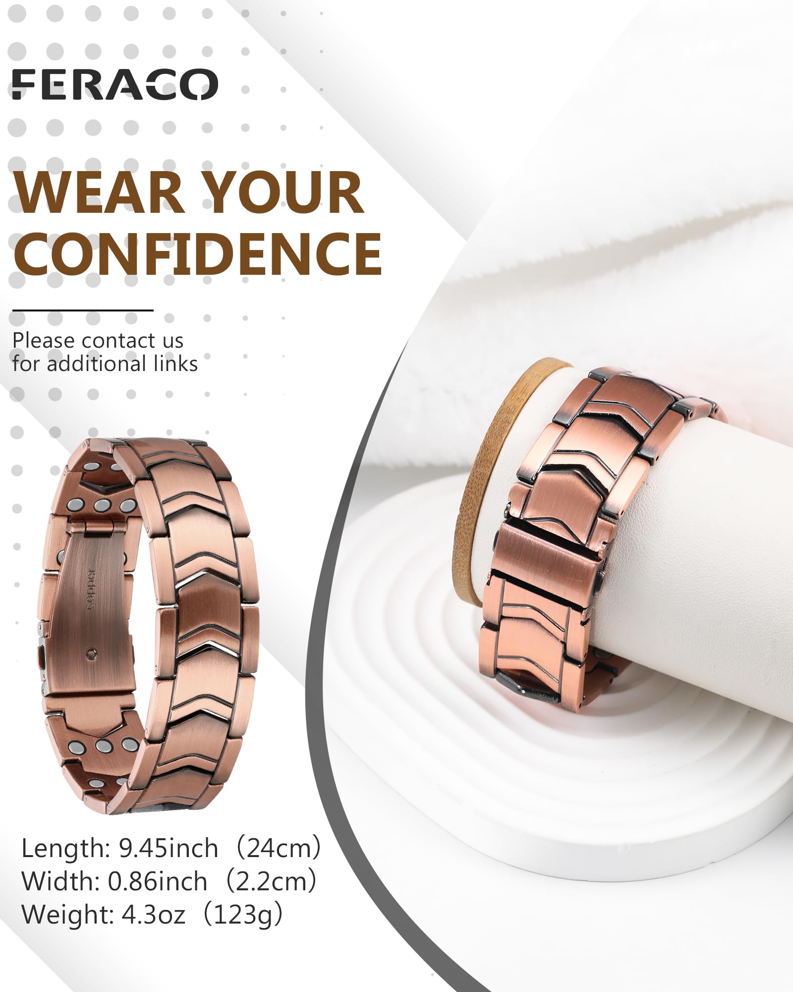 Feraco gift-ready packaging complements a thoughtful gift.