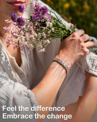 Feraco 99.99% pure copper hypoallergenic bracelet offers durable comfort for sensitive skin.