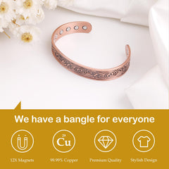 Adjustable open-closure design shown on a wrist model.