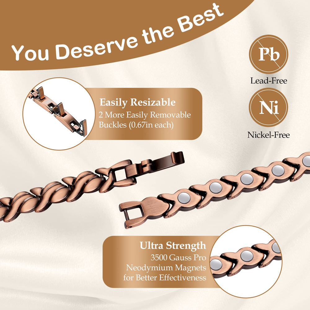 Feraco resizing tool included for easy adjustment