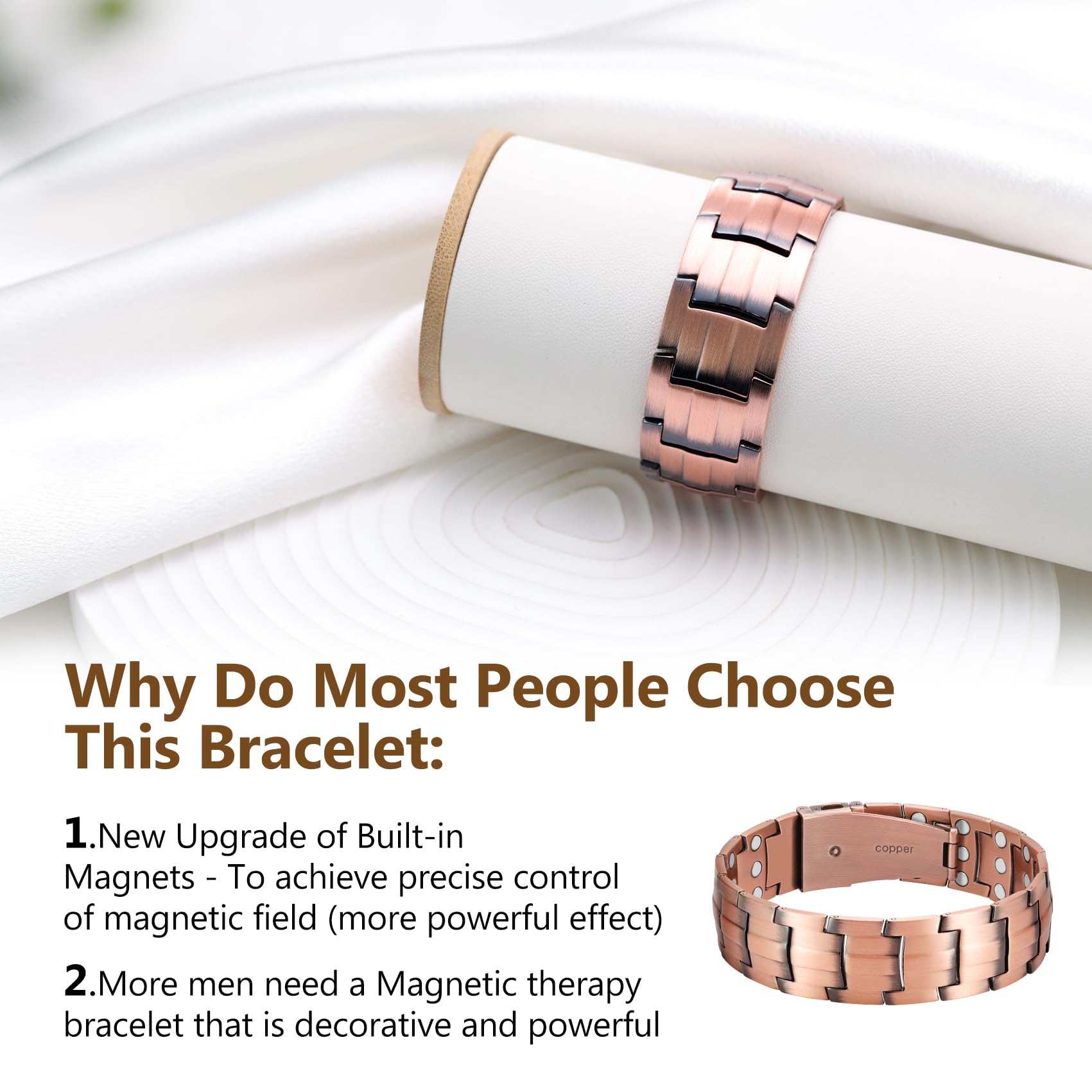 Feraco packaging highlights gift-ready presentation of the bracelet
