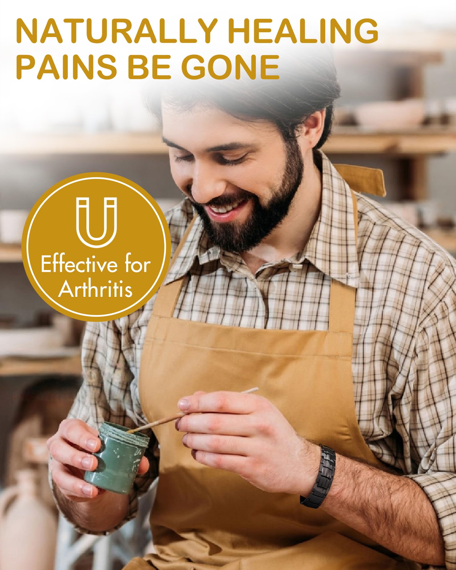 Includes sizing tool for easy at-home adjustments