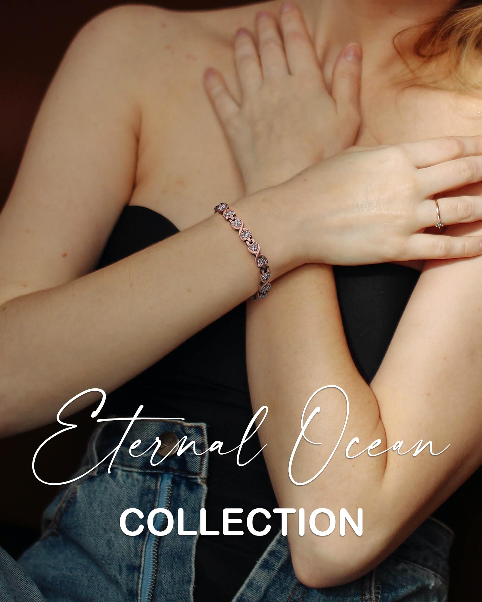 Feraco copper bracelet elegant unboxing experience with premium packaging.