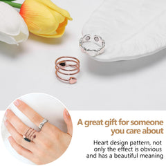 Feraco copper magnetic ring adjustable opening for a perfect fit.