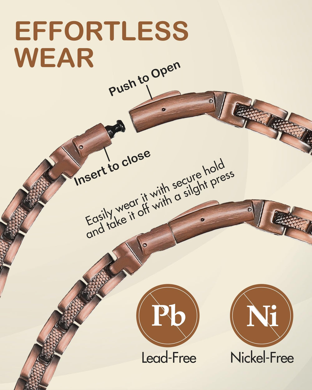 Feraco copper necklace gift box ready for thoughtful occasions.