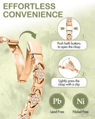 Feraco Cubic Zirconia Sparkle adds refined shine to elevate any outfit.