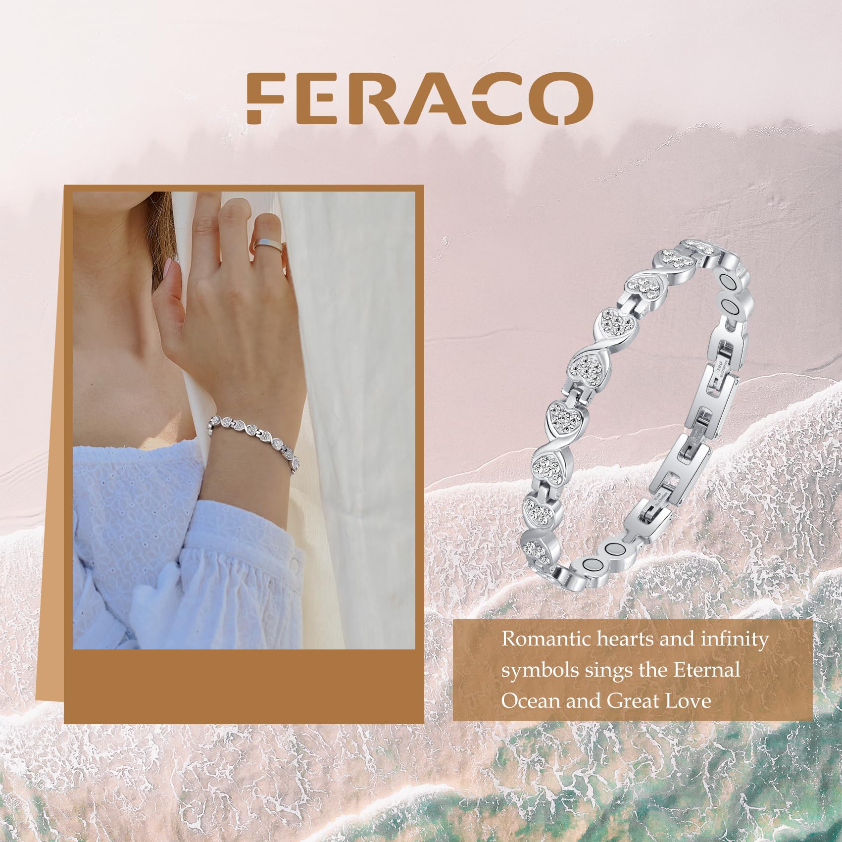 Feraco bracelet designed for everyday comfort and durability
