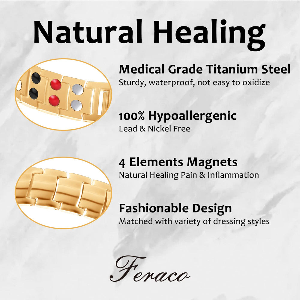 Feraco double-row magnets close-up emphasizing magnetic feature and style.
