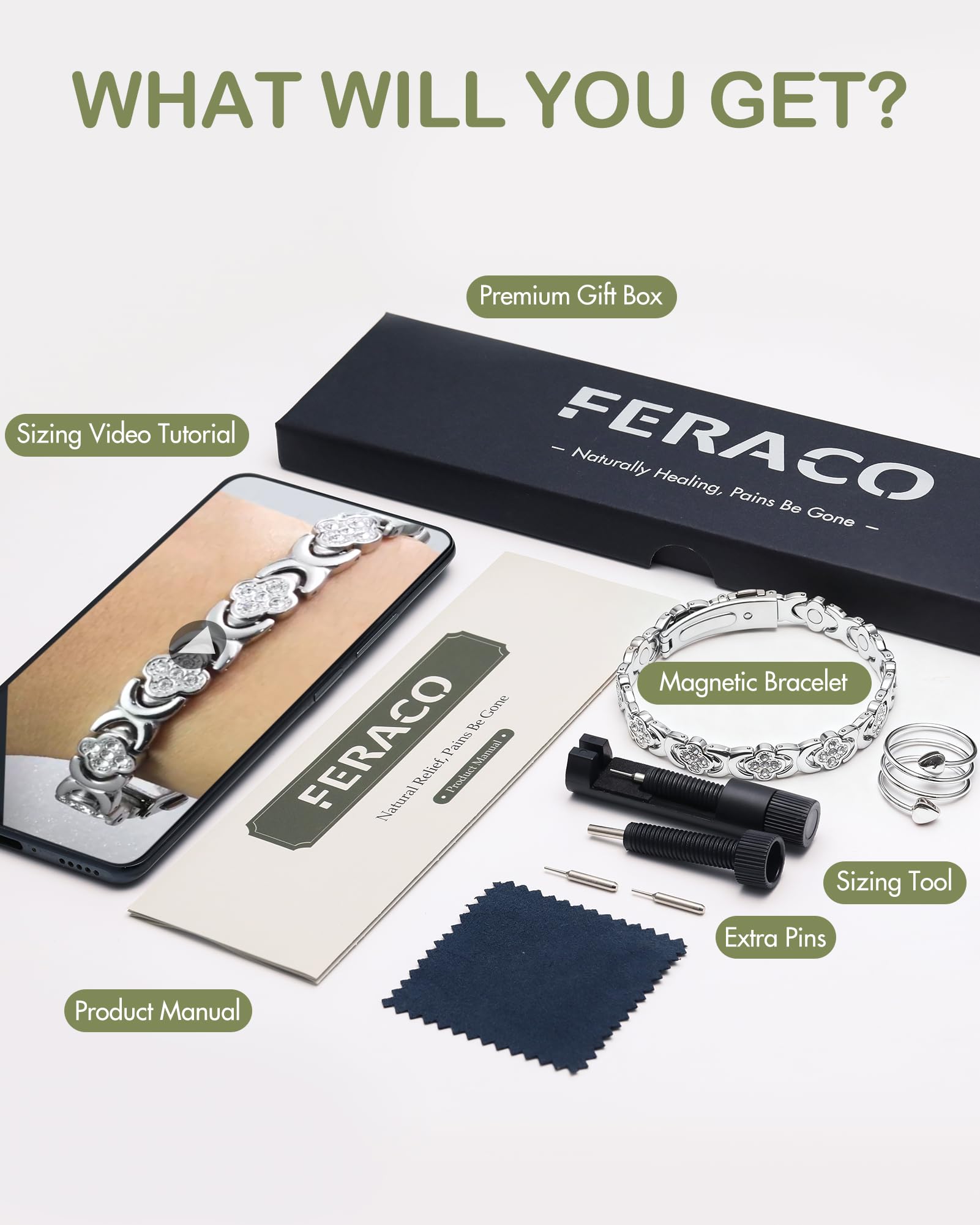 Feraco elegant gift box packaging ready for gifting