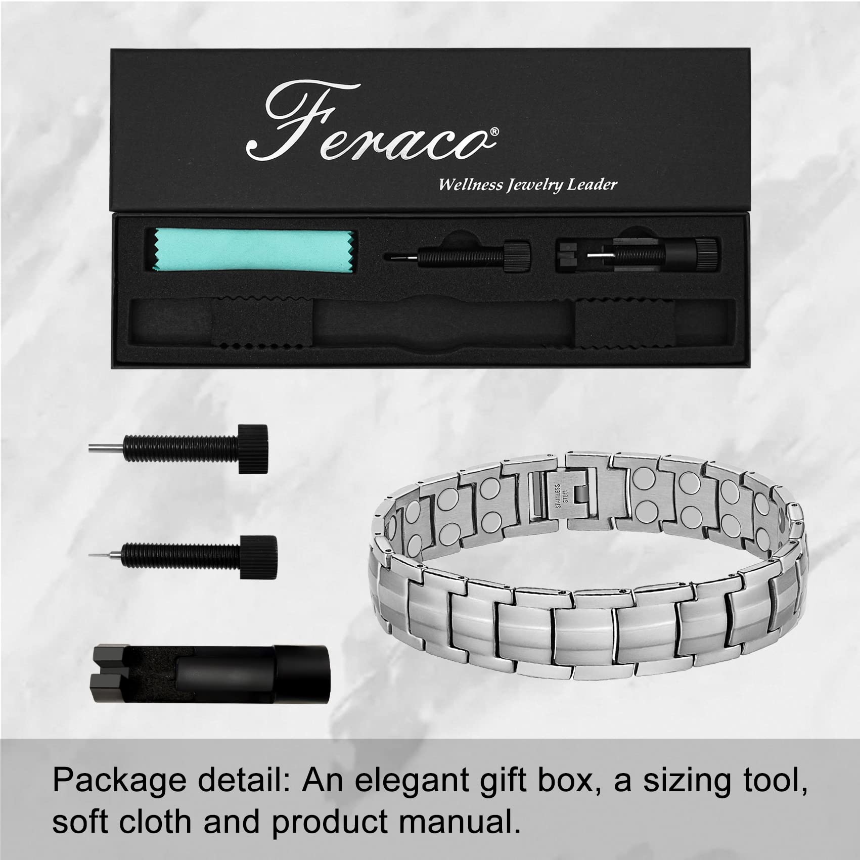 Feraco elegant gift box packaging for special occasions.