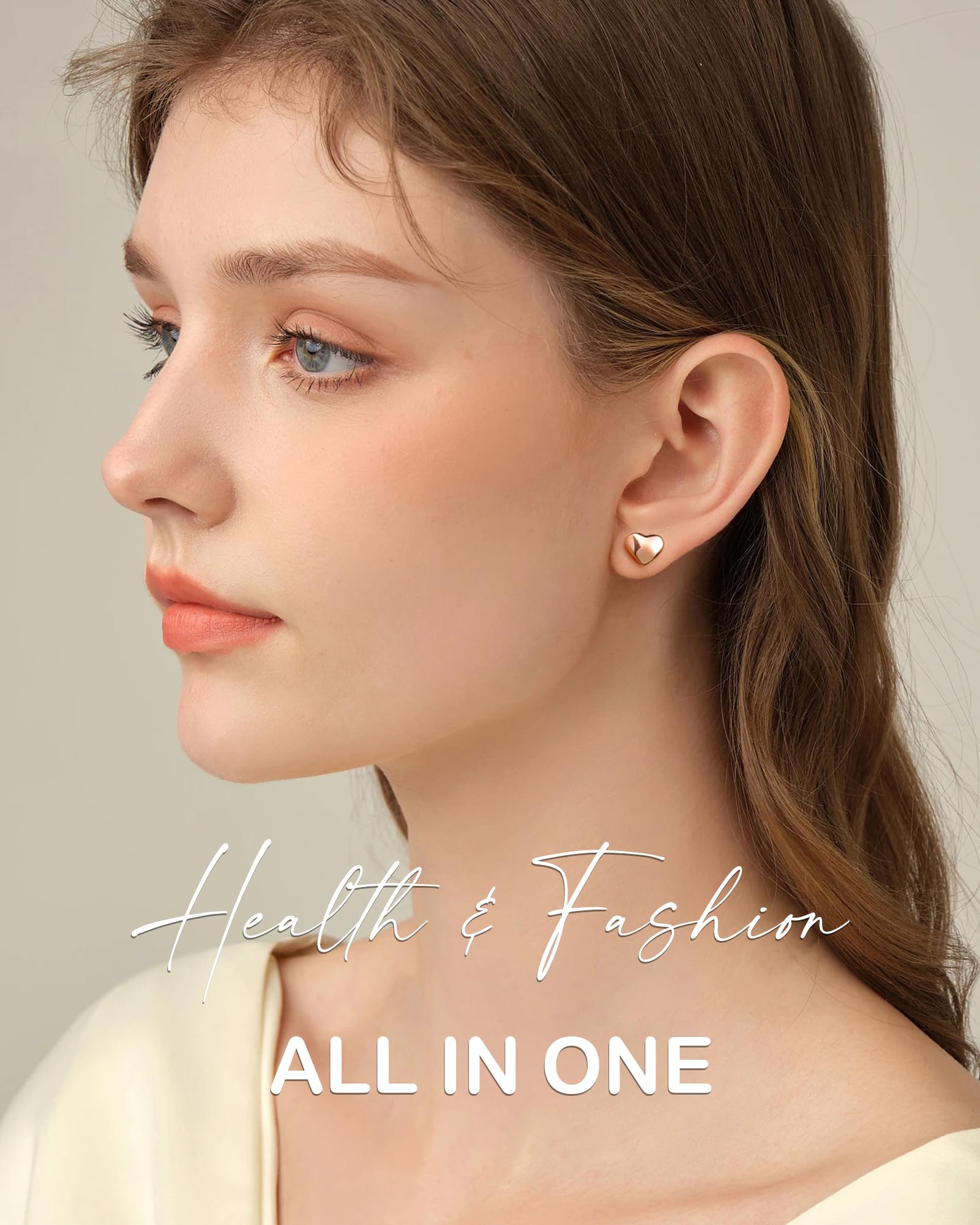 Lead- and nickel-free metal keeps Feraco earrings hypoallergenic and safe.