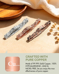 Feraco infinity and clover design symbolizes luck and love