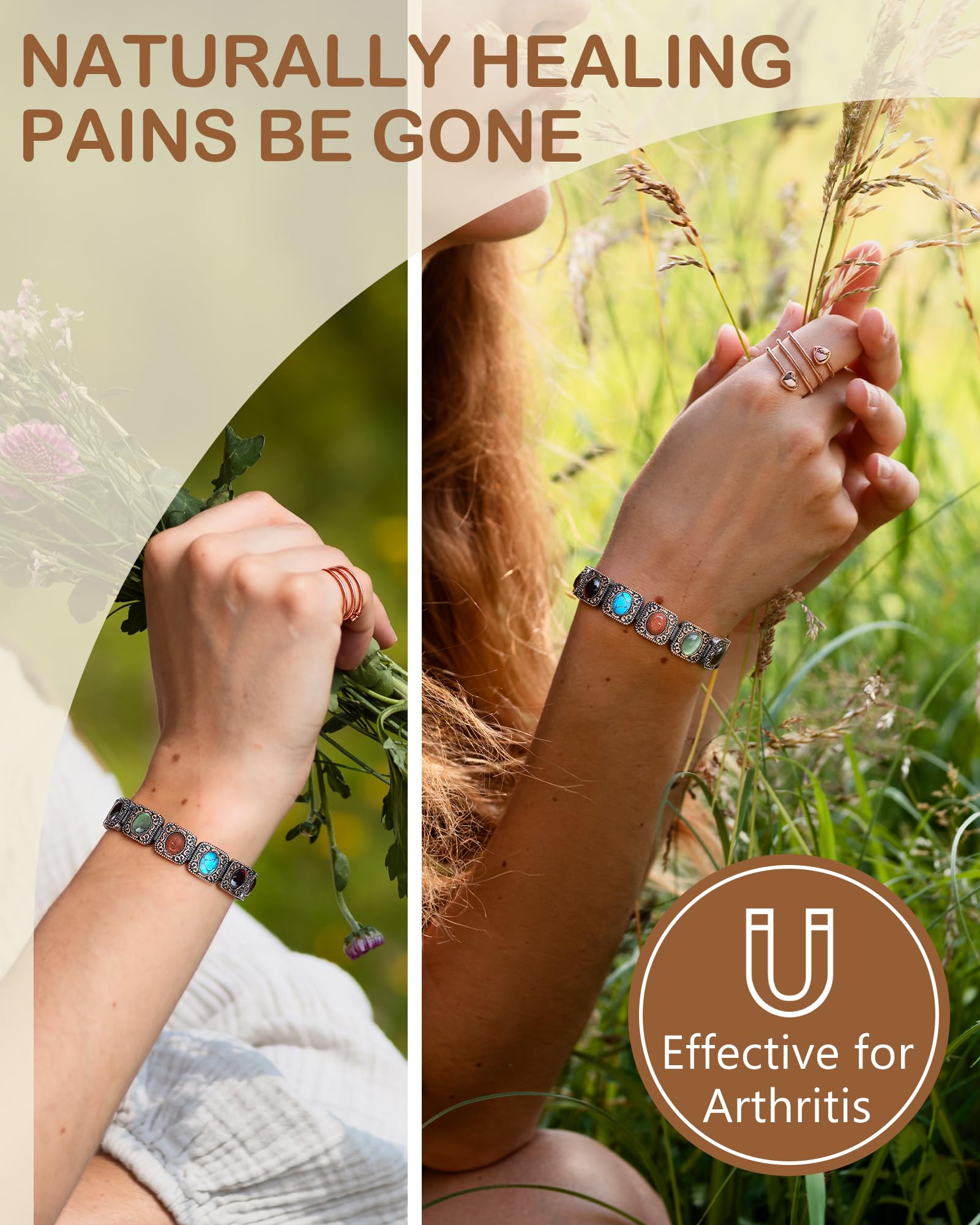 Feraco lightweight waterproof bracelet ready for all-day wear.