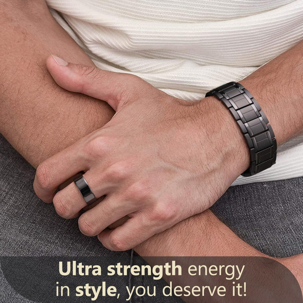 Feraco adjustable sizing tool included for precise wrist fit