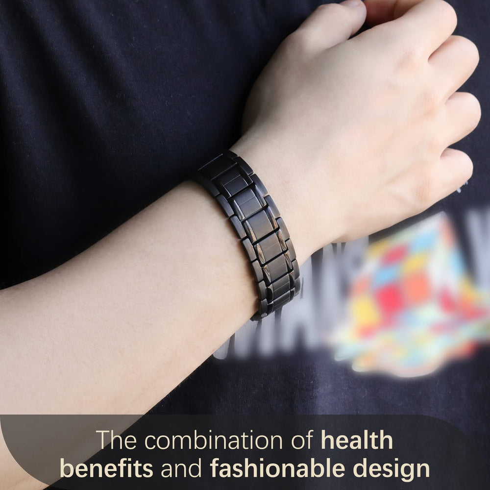 Feraco folding clasp on bracelet for easy wear and secure closure