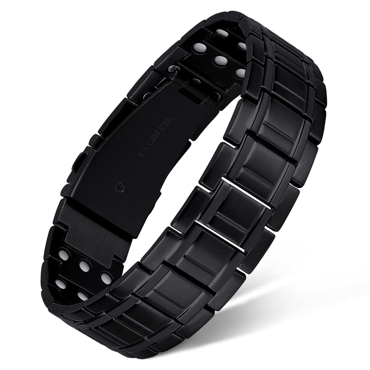 Feraco magnetic bracelet for men with magnets visible for everyday wear