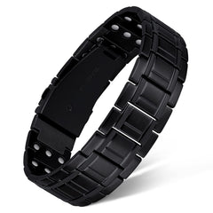 Feraco magnetic bracelet for men with magnets visible for everyday wear