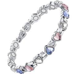 Feraco magnetic bracelet for women with titanium steel, built for daily comfort.