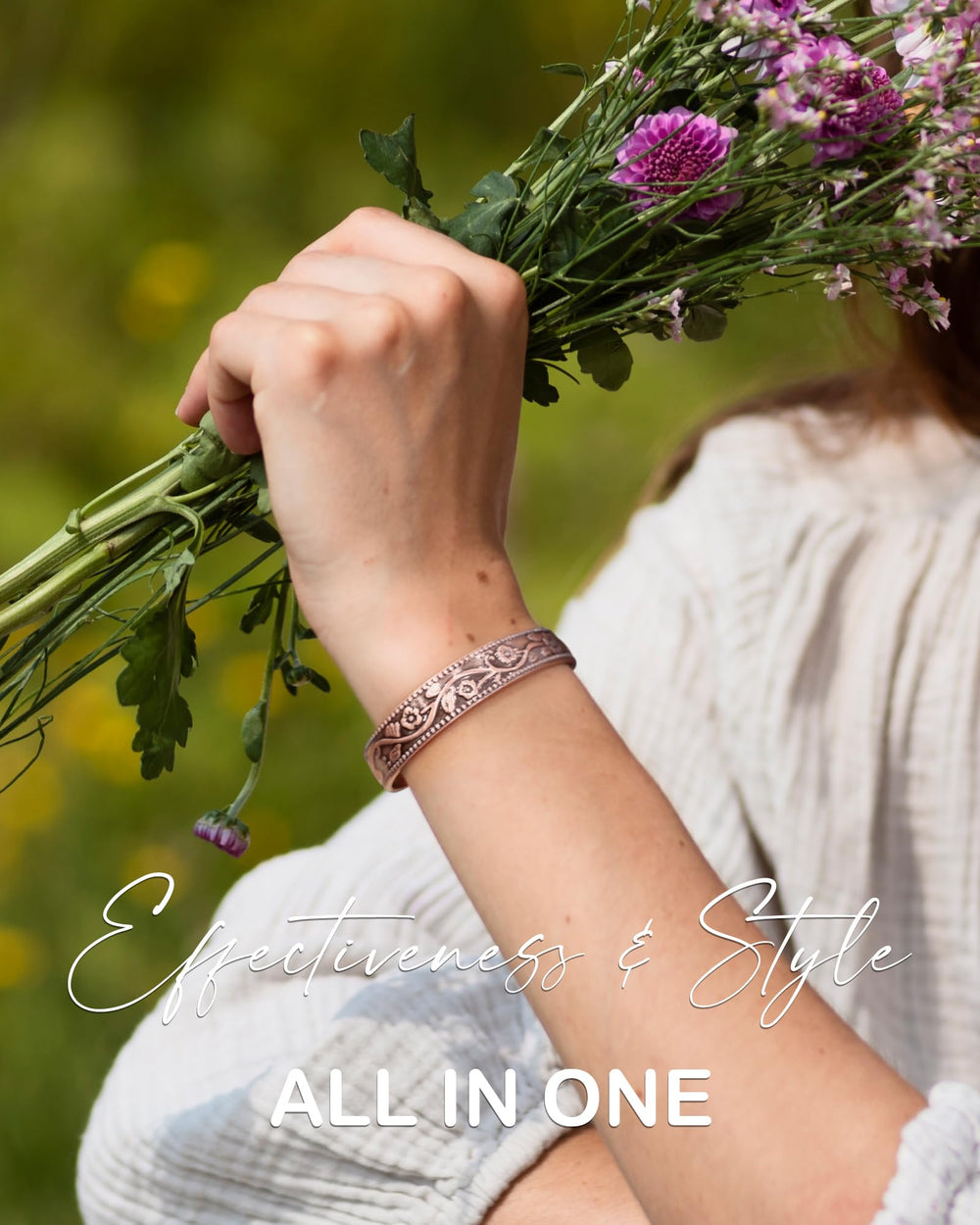 Feraco pulsera de cobre con imanes de neodimio 11 piezas.