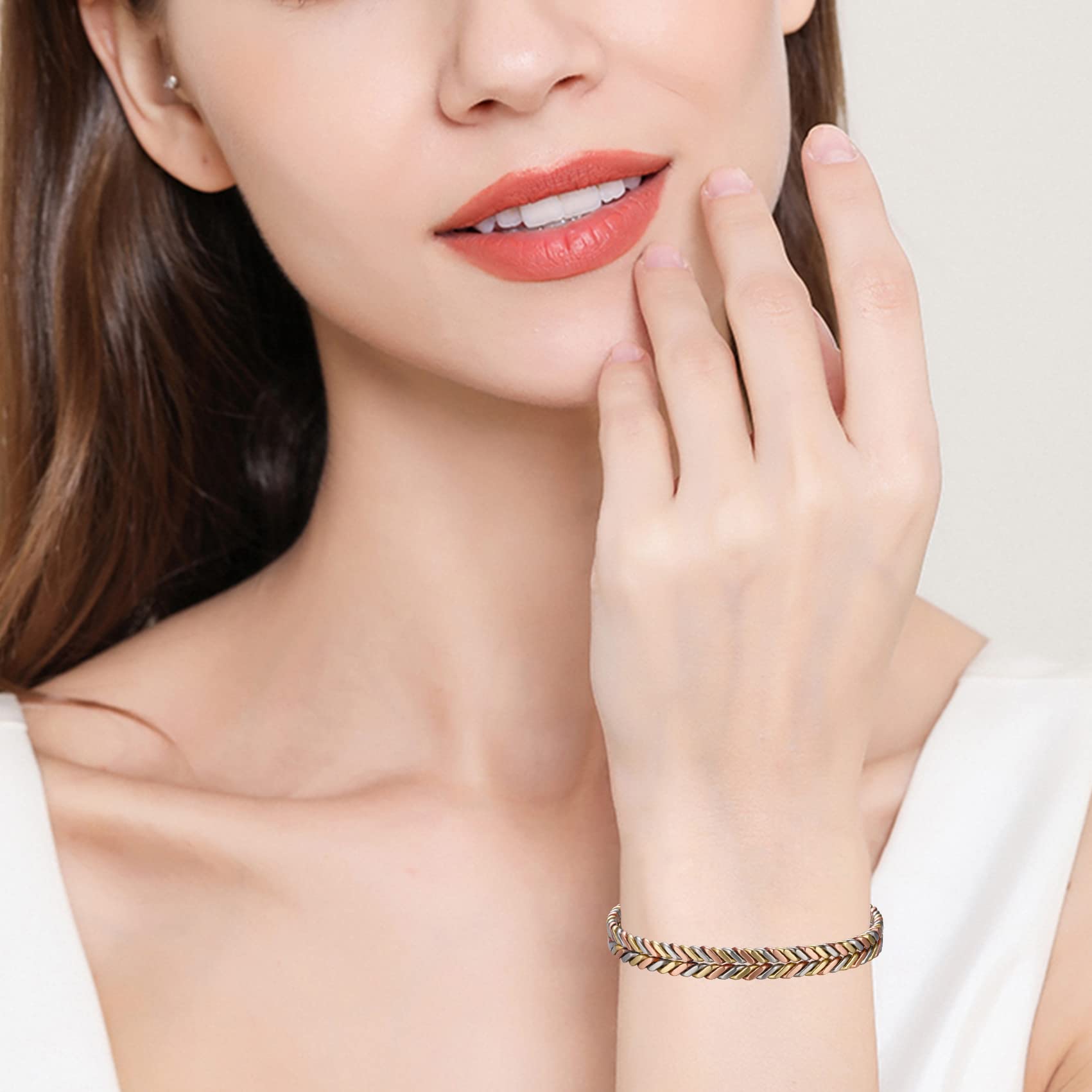 Feraco Pure Copper Bracelet care guide to maintain shine and luster.