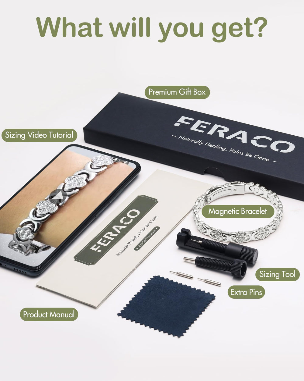 Feraco luxury gift box presentation for gifting.