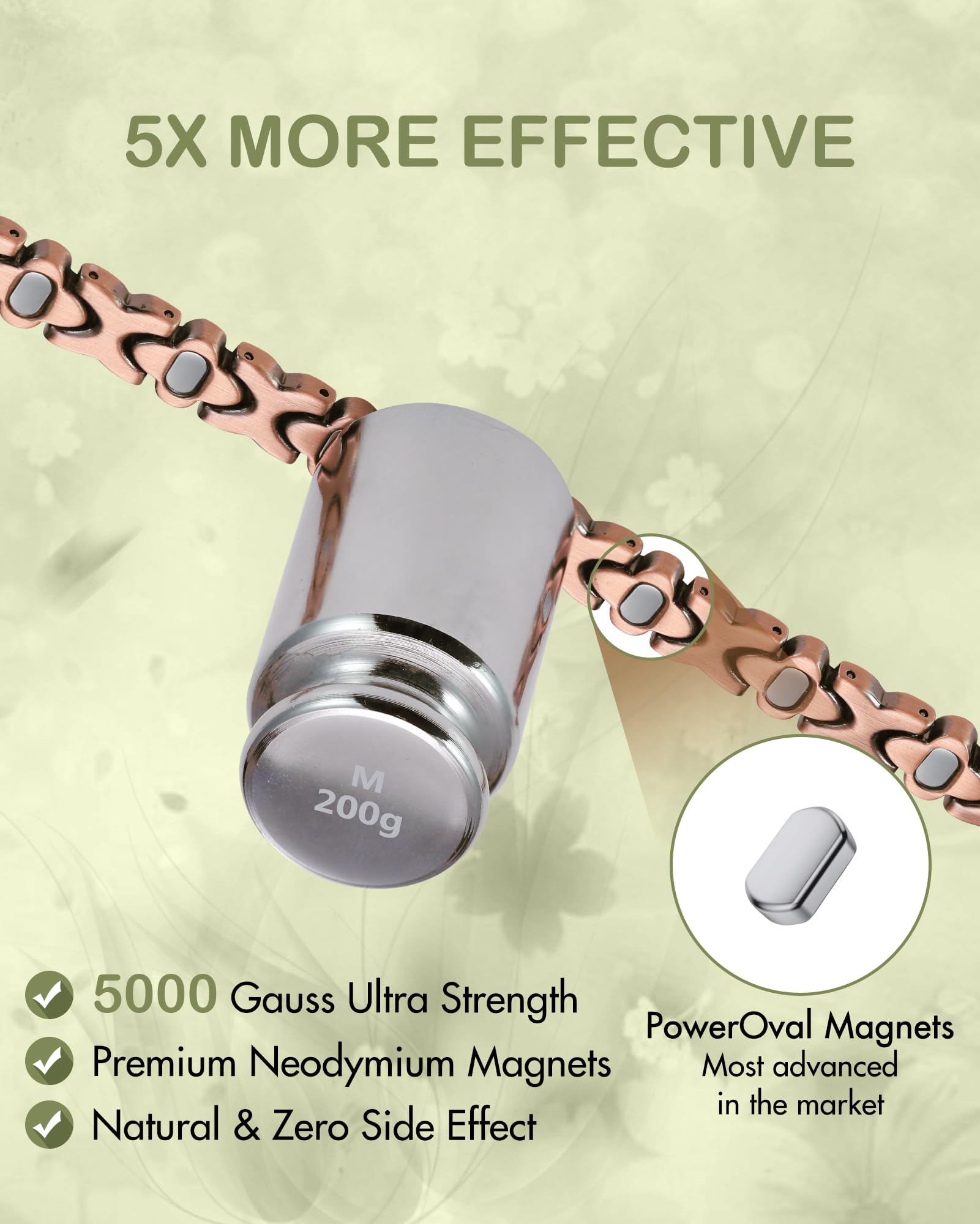 Feraco folding clasp bracelet for women ensures easy wear and secure fit.