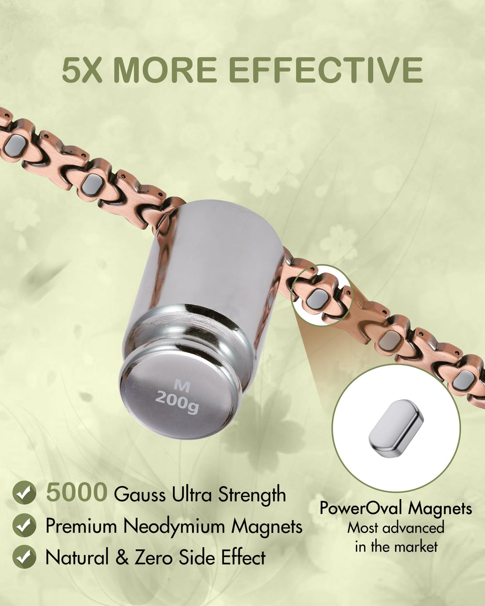Feraco folding clasp bracelet for women ensures easy wear and secure fit.