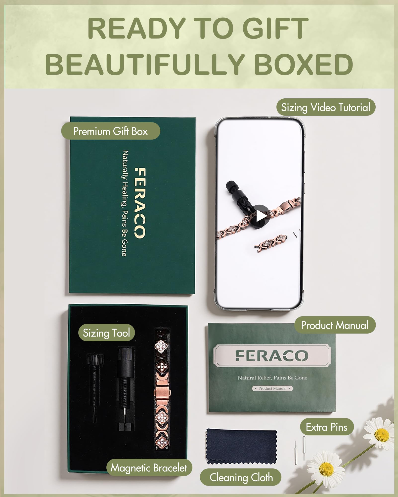 Feraco premium gift box ready for gifting on special occasions.