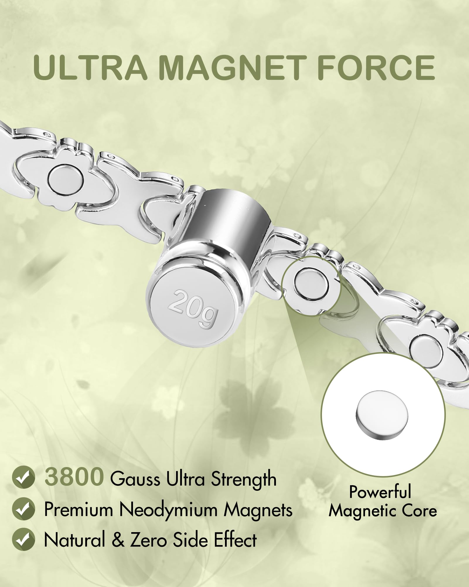 Feraco sizing tool included for precise, customized fit