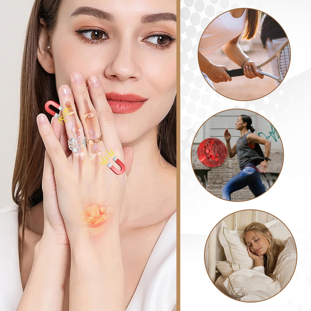 Feraco two-piece copper ring set presented as a thoughtful Mothers Day gift.