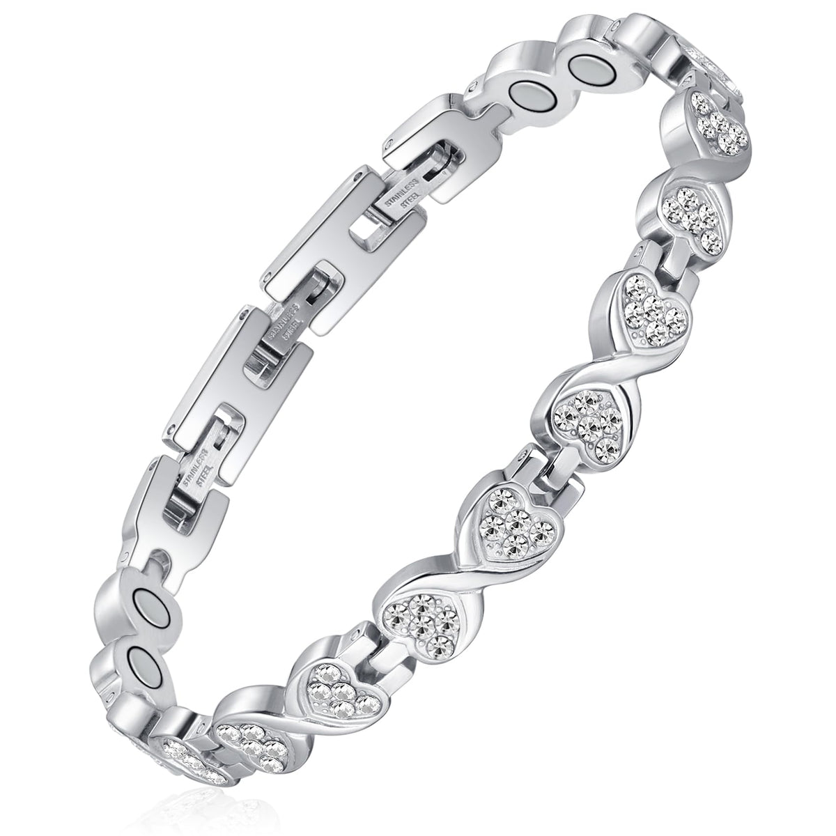 Feraco ultra strength magnetic bracelet with 3800 gauss magnets for daily wear