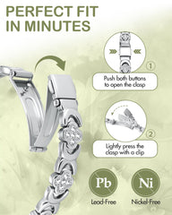 Feraco zirconia sparkle detail adds chic shine to outfits