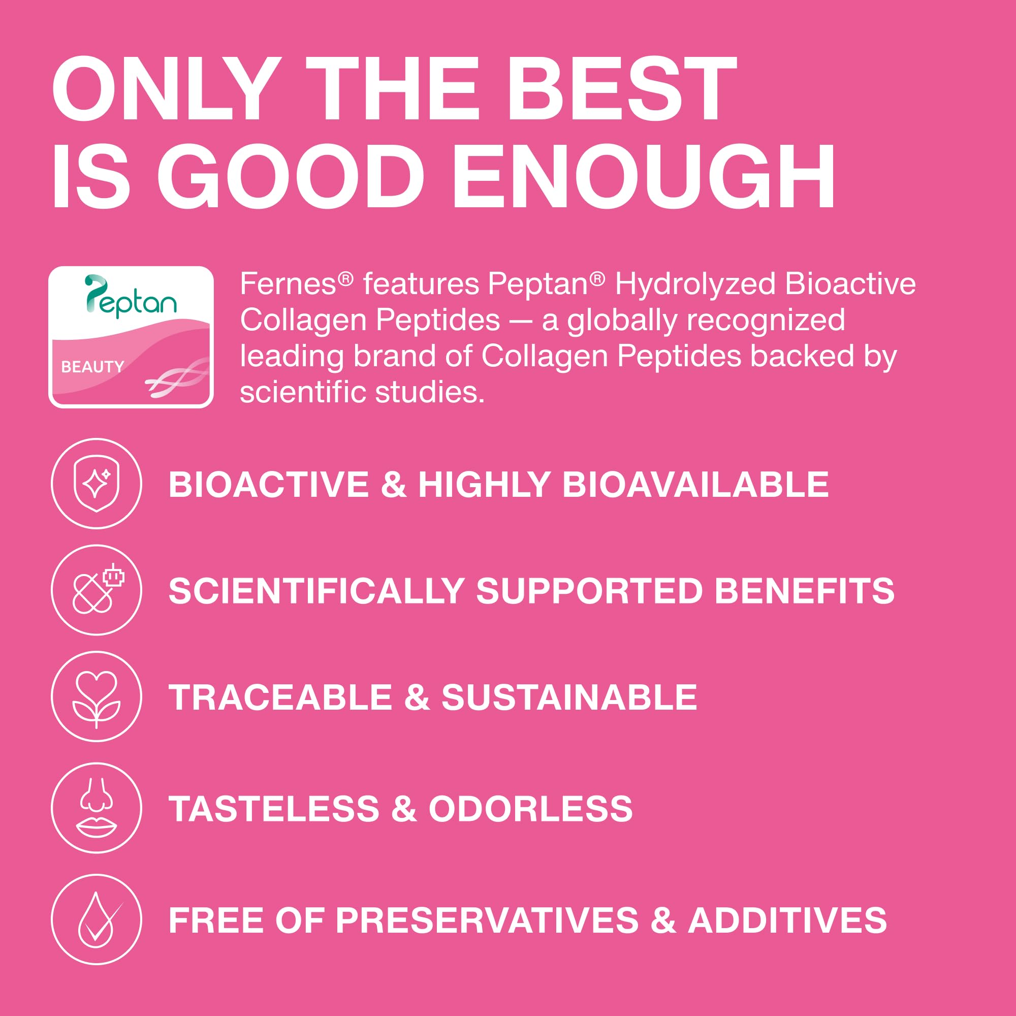 Fernes Collagen packaging emphasizes USA-made production and sustainability