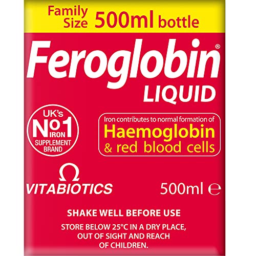 Feroglobin 500ml packaging and label for easy tracking