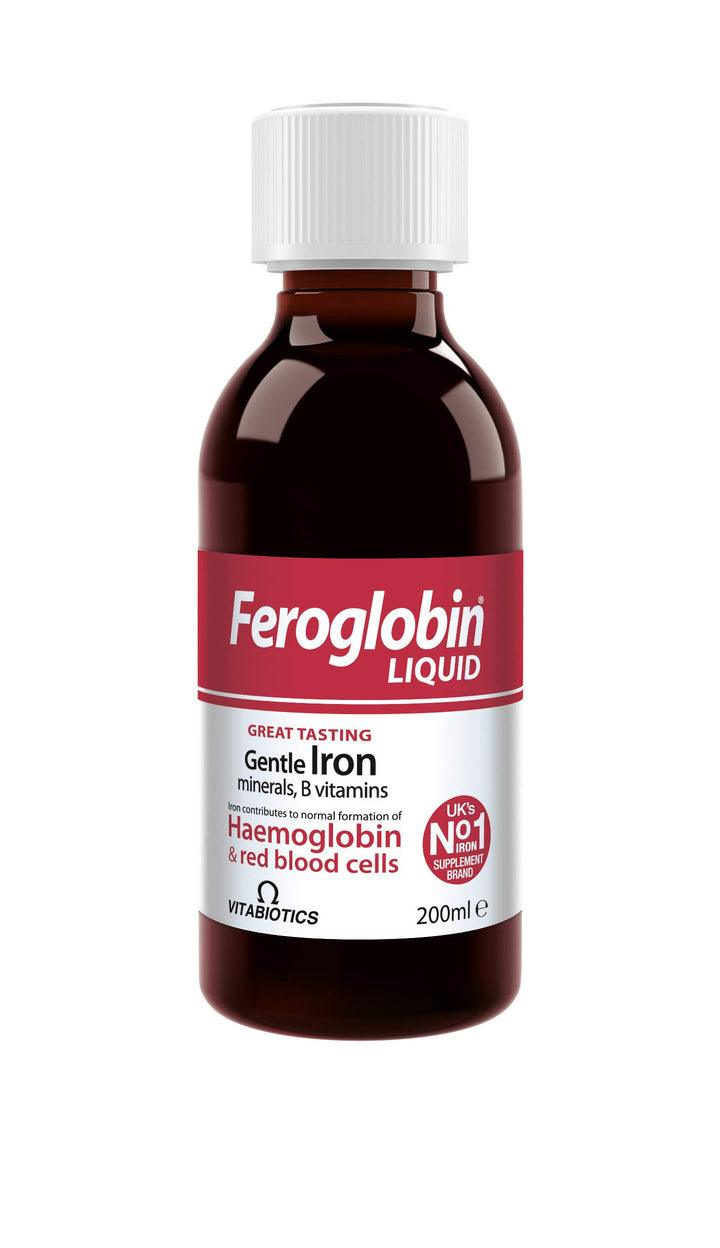 Feroglobin B12 folate iron blend highlighting key nutrients for red blood cell health