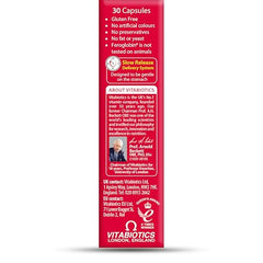 Feroglobin packaging emphasizes gluten-free, dairy-free formula for sensitive diets
