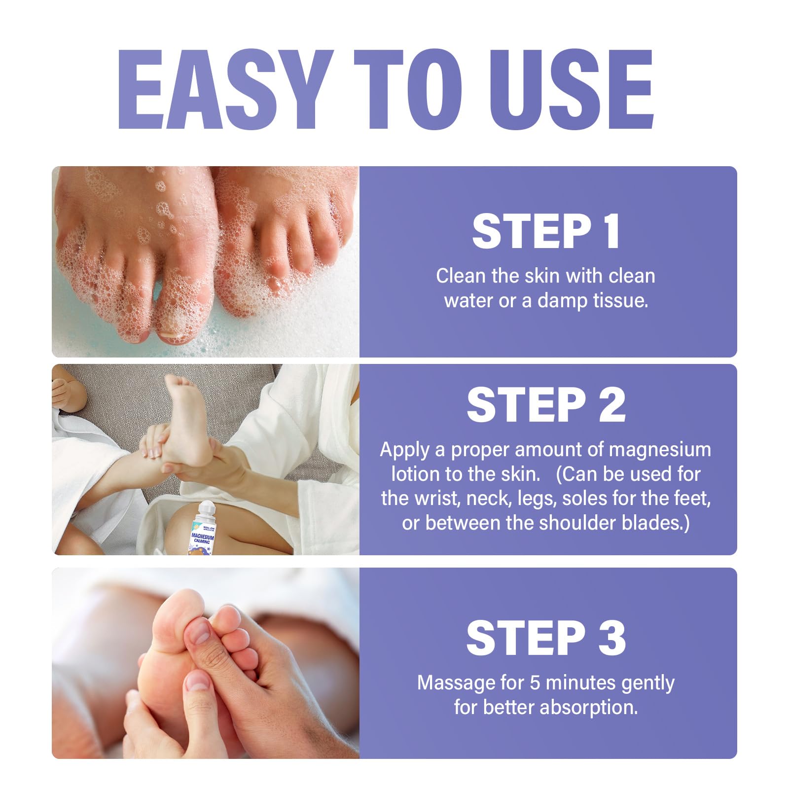 Feulover Kids Magnesium Lotion keeps skin hydrated and nourished