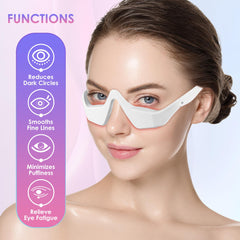 FGHJU microcurrent eye massager supports subtle circulation around the eyes for healthier skin.