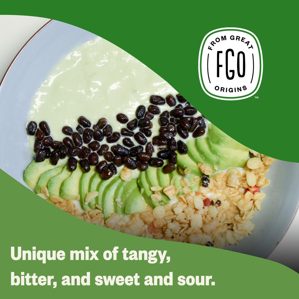 FGO amla powder close-up texture emphasizes fine, powdery consistency.