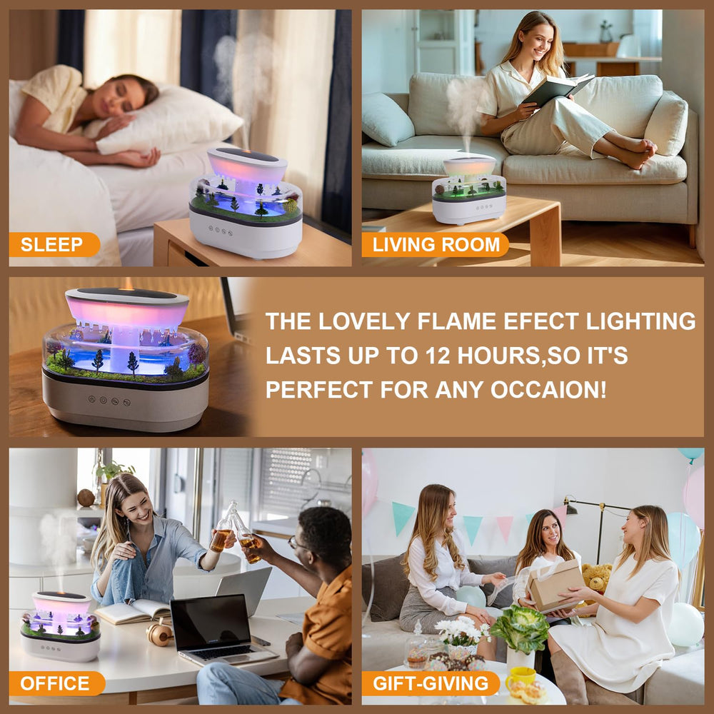 FHNUVB compact diffuser fits desks and bedside tables