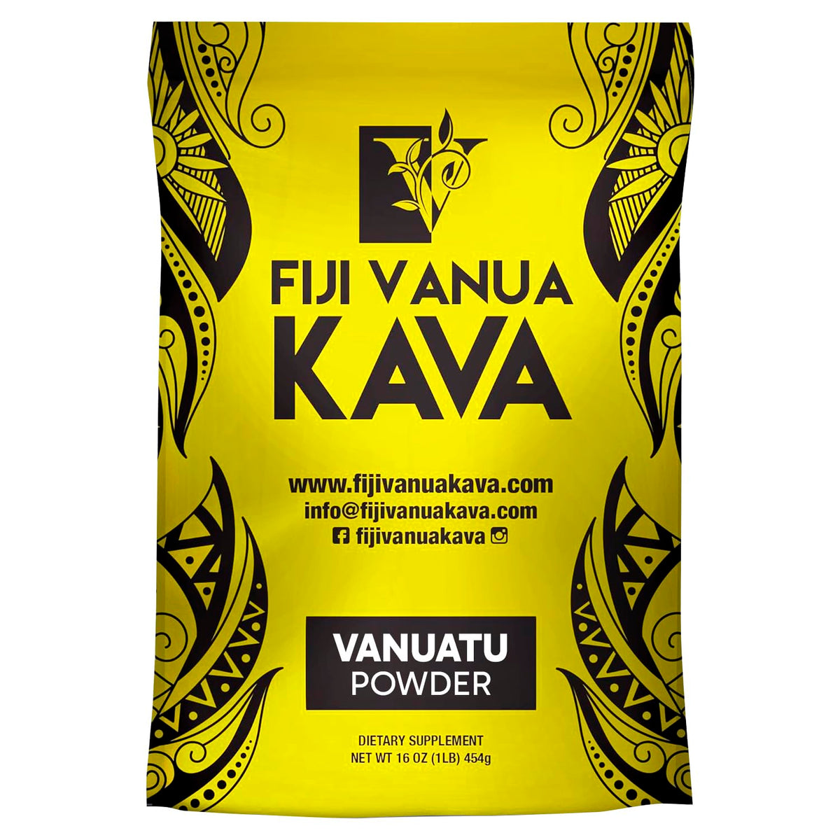 Fiji Vanua Kava powder tub for easy home brewing.