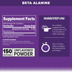 FINAFLEX BETA Alanine powder in a bottle ideal for workouts.