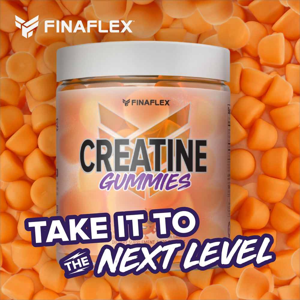 Athlete taking gummies during training to support stamina