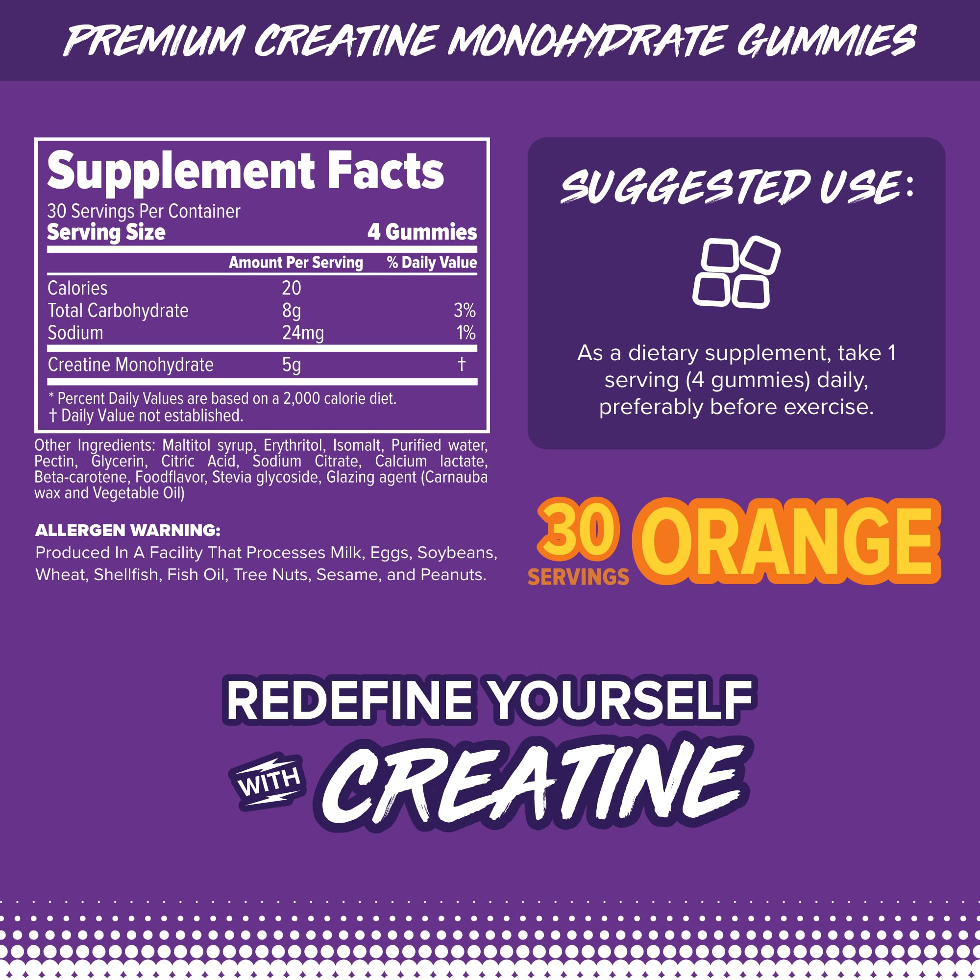 Pouring FINAFLEX gummies for quick pre work out energy and focus