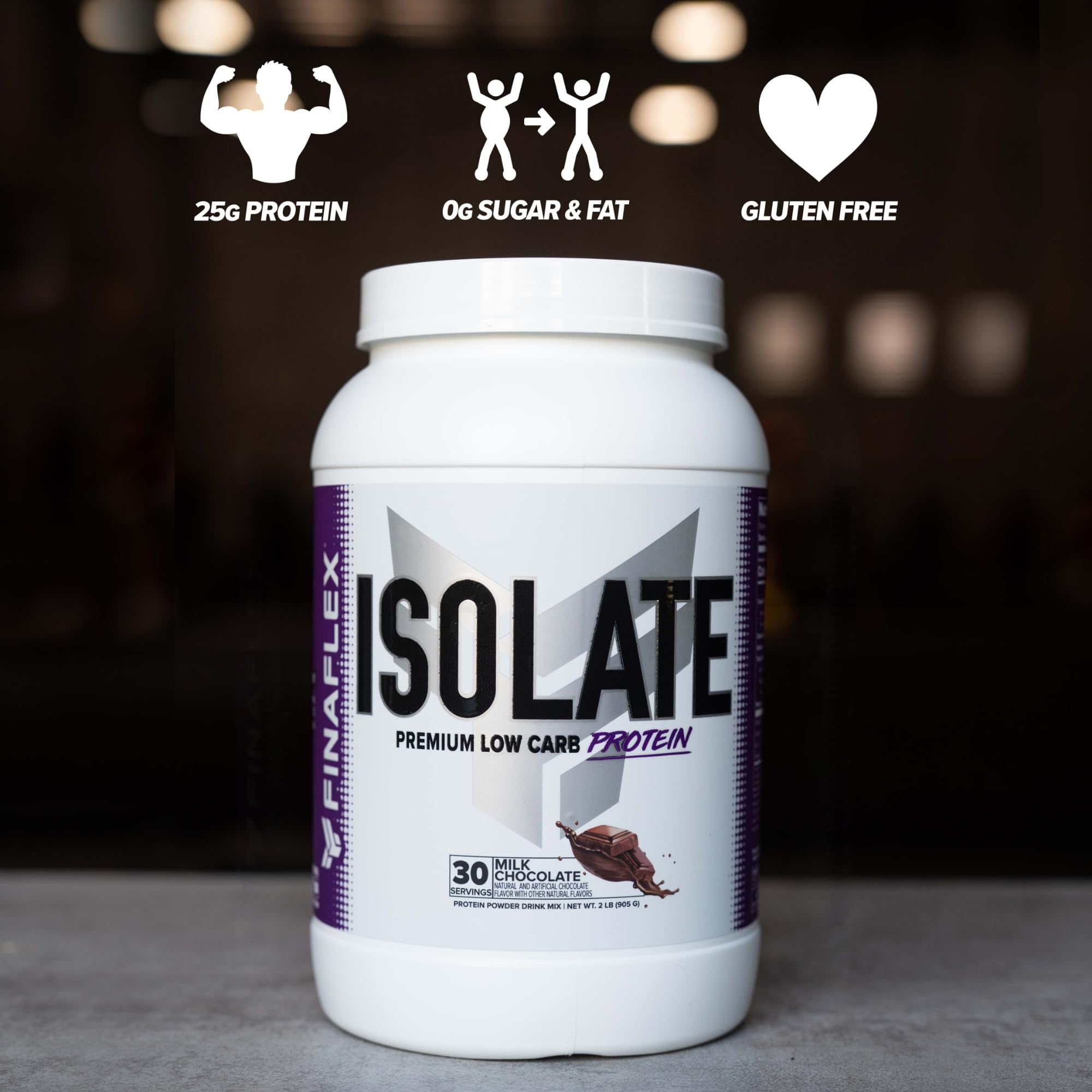 FINAFLEX Isolate Milk Chocolate added to oatmeal for a protein-packed breakfast