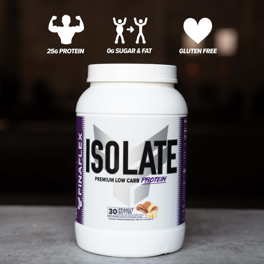 FINAFLEX Isolate Peanut Butter pudding makes a high protein dessert